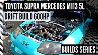 MercedesBenz M113 Powered Toyota Supra - Builds Series