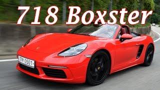 포르쉐 718 박스터 시승기 2부, 외계인이 2.0 터보를 다루는 방법! Porsche 718 Boxster