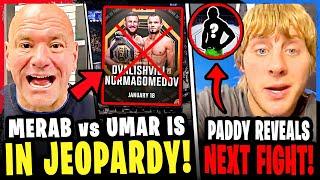 CONCERNS RISE for Merab Dvalishvili vs Umar Nurmagomedov being CANCELLED! Paddy Pimblett, UFC 311