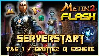 Metin2 Flash | Serverstart Tag 1+2 Grotte 2 EQ & Eishexe [#02] - BEST Temp. Server ever