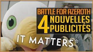 4 NOUVELLES PUBS POUR BATTLE FOR AZEROTH !