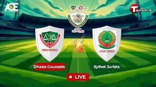 Live | Dhaka Counsels vs Sylhet Jurists | Match 4  | T Sports