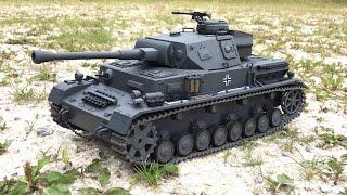 Heng Long Panzer IV: Upgraded & painted