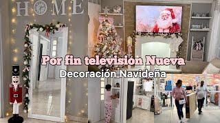 Ya tengo televisión Nueva||Decoracion Navideña||Decorando la casa