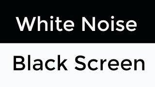 White Noise Black Screen | Soothing Sounds for Deep Sleep & Stress-Free Relaxation