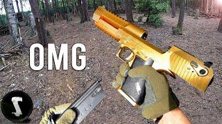 The Golden Overpowered Airsoft Desert Eagle you will NEED.