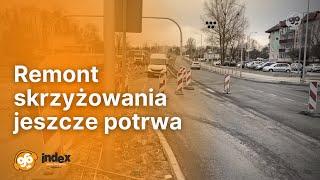 wZielonej.pl - Remont skrzyżowania jeszcze potrwa