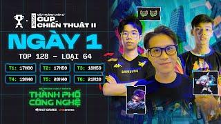  NGÀY 1 - VÒNG LOẠI KHU VỰC CÚP CHIẾN THUẬT II | YBY1, MIDFEED, SUCCULENTO | ĐTCL Mùa 14