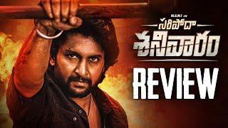 Saripodhaa Sanivaaram Movie Review | Nani, Vivek Athreya, SJ Suryah | Telugu Movies | Thyview