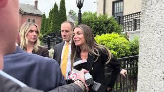 Karen Read speaks out after 19th day of murder trial