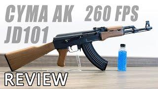 CYMA AK47 JD101 260FPS Gel Blaster Toy Review