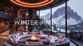 Beautiful Winter Lounge Ambient Music ️ Winter Chillout Music for Calm, Deep Relaxing Lounge Music