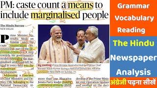 The Hindu Newspaper Analysis Today | Learn English Through Newspaper Reading | English Reading
