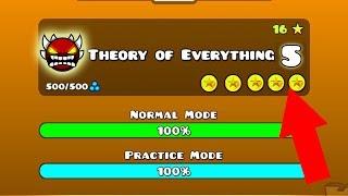  "THEORY OF EVERYTHING 5" BY YELLOWKIRBI233 [LAYOUT] (NO-CLIP & StartPos)