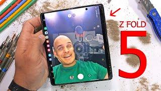 Samsung Z Fold 5 Durability Test! - They said it was strong...