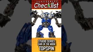  Transformers CHECKLIST: Studio Series PART #62 - Dark of the Moon TOPSPIN