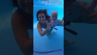 Baby Underwater Swimming #shorts