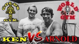 Arnold tried to ERASE Gold's gym || Ken Sprague (Gold's gym OWNER) VS Arnold (World gym CEO)