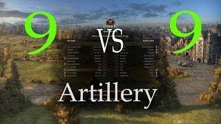 World of Tanks: 9vs9 T92 Artillery Dump Game Randoms, Ruinberg 22/30 Players