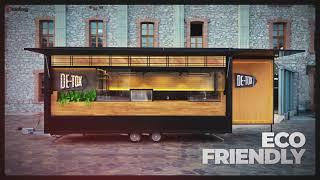 Coffee and Food trailer: DE-TOX mobile