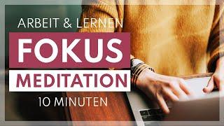 Meditation Fokus beim lernen & arbeiten | Konzentration Prüfungsvorbereitung