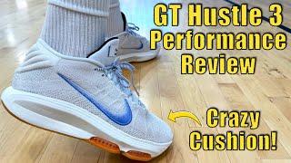 Nike GT Hustle 3 Performance Review - WILD cushion!!