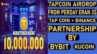 Tap Coin Listing Date | TapCoin Airdrop Withdrawal Process | TapCoins Airdrop Price | Tap New Update