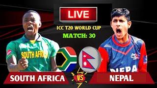 NEPAL VS SOUTH AFRICA ICC T20 WORLD CUP 2024 LIVE SCORES AND COMMENTARY | NEPAL VS SOUTH AFRICA