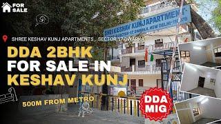 Shree Keshav Kunj : DDA MIG FLAT FOR SALE | Sector 17  Dwarka | Affordable 2BHK Flat Sale near metro