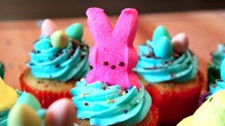 EASTER CUPCAKES! (Bird Nests and Bunnies)