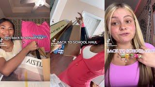 Back to school haul - TikTok compilation