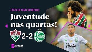 FLU EMPATA NO FIM MAS JUVENTUDE SE CLASSIFICA! FLUMINENSE 2 X 2 JUVENTUDE | COPA BETANO DO BRASIL