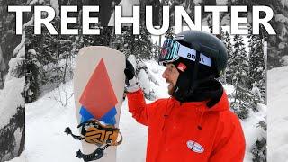 Testing the TREE HUNTER Powder Snowboard