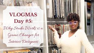 VLOGMAS 2024 Day #5:  Why Studio Works is the Perfect Space for Interior Designers