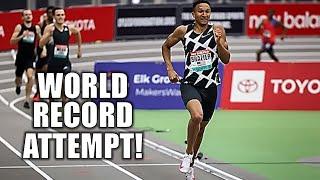 Donavan Brazier's 600M World Record Attempt - 2022 Lilac Grand Prix