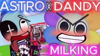 What if Dandy decided to Milk Astro?! | Dandy's World Love Story