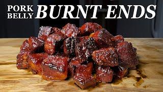 Pork Belly Burnt Ends SMOKED on the Pit Boss Austin XL