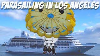 PARASAILING in LOS ANGELES (scenic views)