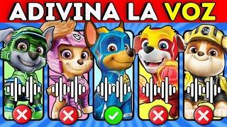 Adivina El Personaje De PAW PATROL LA PELÍCULA️ChaseRubbleMarshallSkye🩷Adivina La Voz