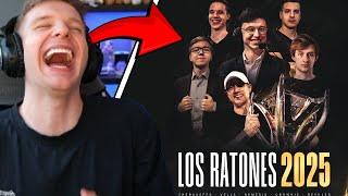 Jankos reacts Los Ratones ROSTER