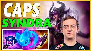 CAPS SYNDRA MID GAMEPLAYSEASON 12 LEAGUE OF LEGENDS