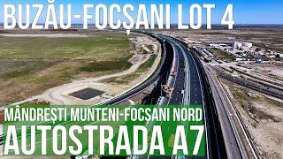 AUTOSTRADA A7 Buzău-Focșani lot 4 | 2 zile pana la deschidere | 05.11.2024