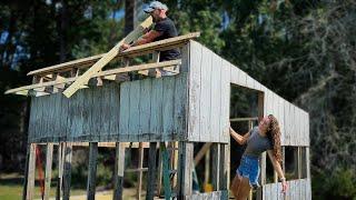 Can We SAVE This? Recycle and Reuse Forgotten Chicken Coop!