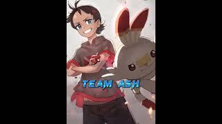 TEAM LEON VS TEAM ASH (WHO WILL WIN?) #shorts #poketuber #pokemonshorts