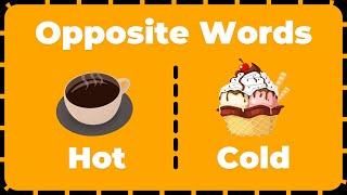 Opposite Words for Kids - Learn Opposites | Antonyms | Preschool | Kindergarten | BrainyBeams