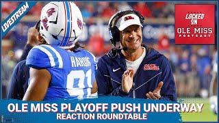 REACTION: Ole Miss Rebels Turn a Corner? Breaking Down Victory Over Georgia and CFB Playoff Hopes!