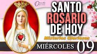 Santo Rosario Corto de Hoy Miércoles 09 de Octubre  Misterios Gloriosos  @orando_con_jesus