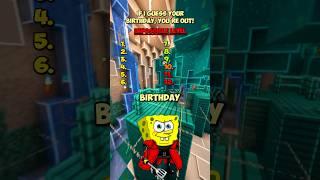 Did I guess your Birthday? Put you Birthday in the comments #birthday #spongebob #brainteaser