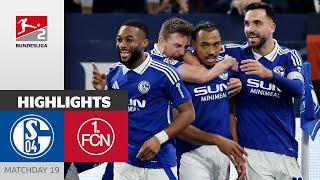 Schalke Takes BIG Step! | Schalke 04 - 1. FC Nürnberg 3-1 | Highlights | Matchday 19 - Bundesliga 2