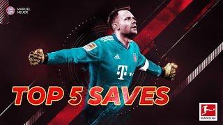 Bundesliga | Top 5 Saves Manuel Neuer